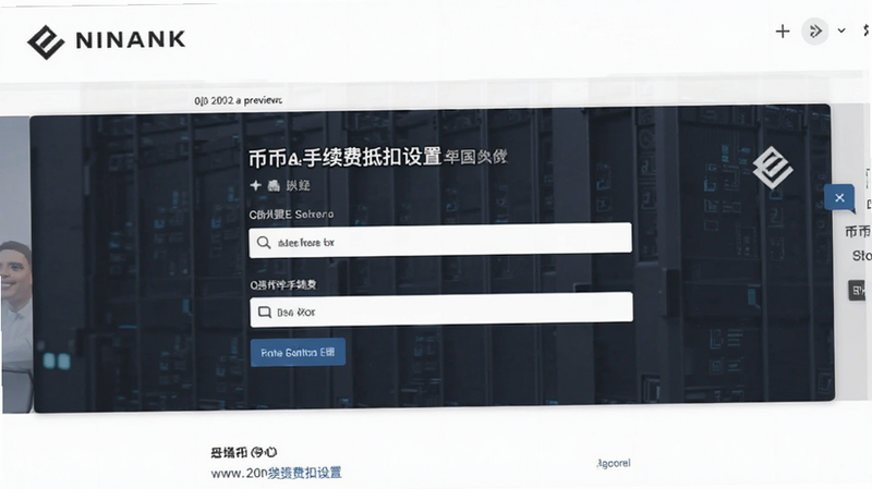 币安手续费抵扣设置页面截图预览图