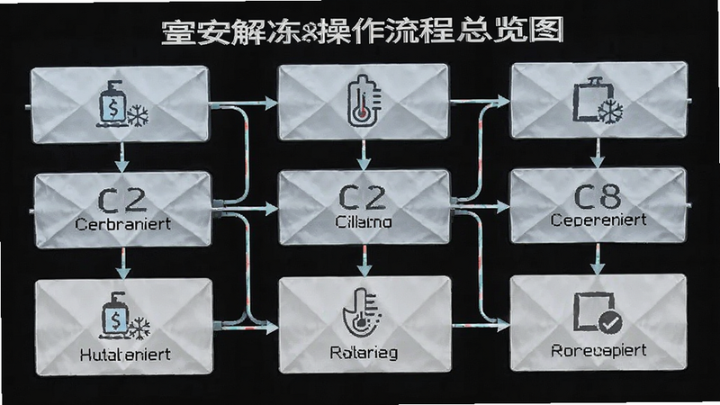 b安解冻操作流程总览图