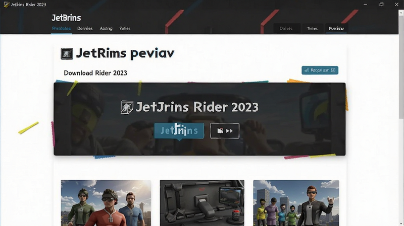 JetBrains Rider 2023����ҳ��Ԥ��ͼ