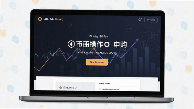 币安IEO申购页面操作流程预览图