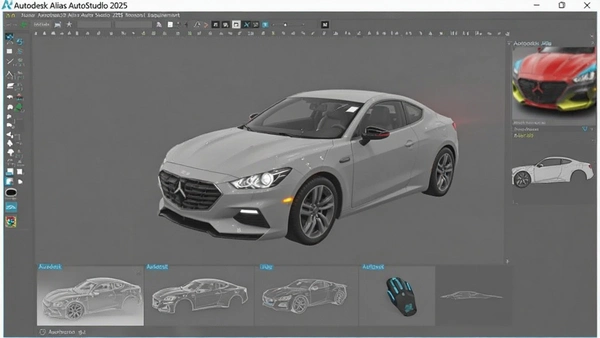Autodesk Alias AutoStudio 2025�����ƽ���ͼ