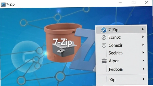 7-Zip�Ҽ��˵�����Ԥ��ͼ