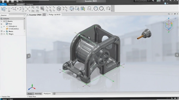Autodesk Inventor Professional 2023���ļ�����ͼ