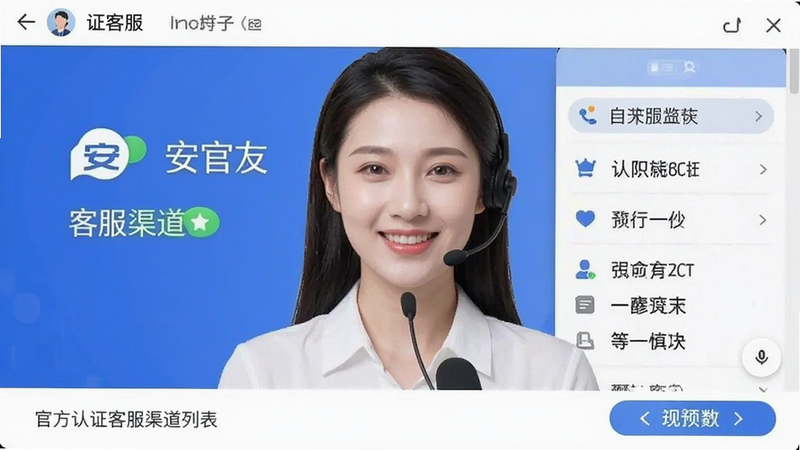 b安官方认证客服渠道列表截图预览图