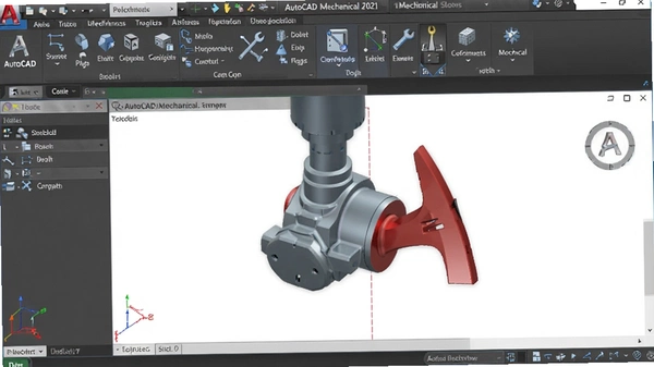 AutoCAD Mechanical 2021�����ƽ���ͼ