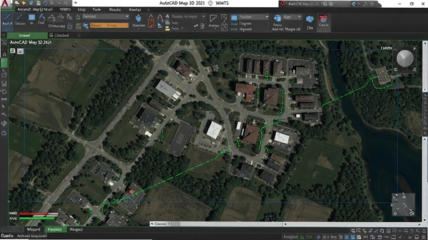 AutoCAD Map 3D 2021����ƽ���ͼ