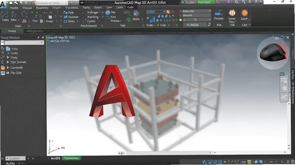 AutoCAD Map 3D 2021����ƽ���ͼ