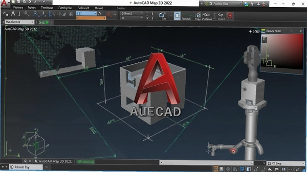 AutoCAD Map 3D 2022�����ƽ���ͼ