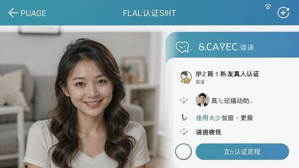 佳成交友真人认证流程截图