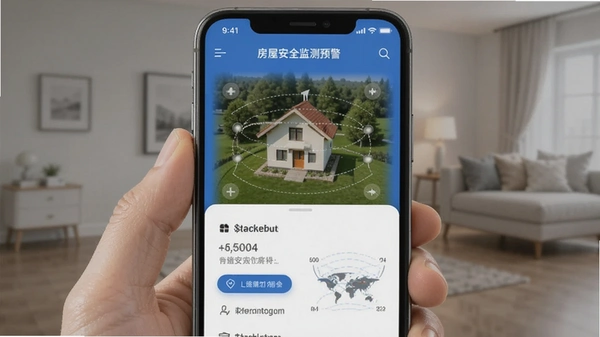 房屋安全监测预警手机界面