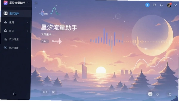 星汐流量助手 界面截图