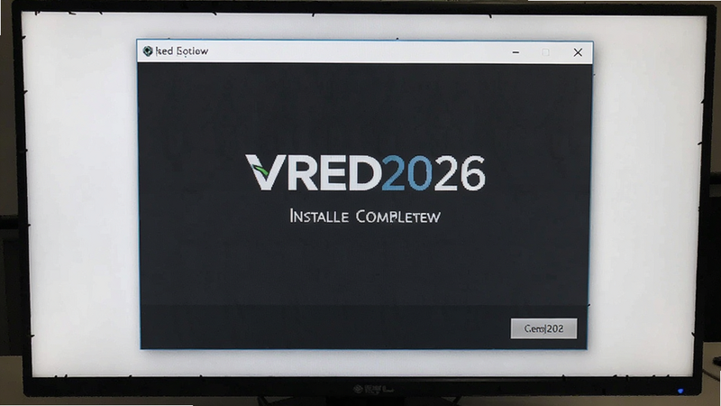 VRED2026��װ��ɽ���Ԥ��ͼ