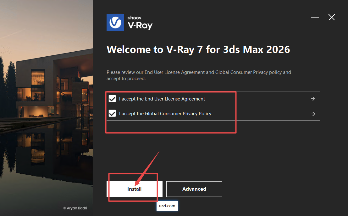 vray��Ⱦ��(For 3ds max 2021-2026���İ�)��ͼ
