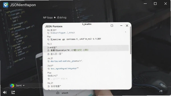 NP������JSON��ʽ�����ܽ�ͼ
