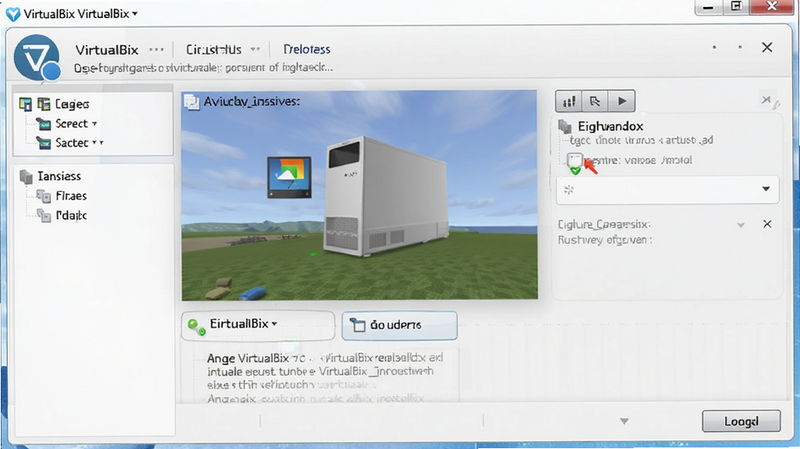 VirtualBox�½����������Ԥ��ͼ