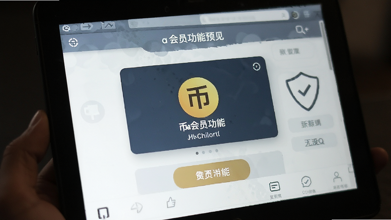 币a会员功能界面预览图