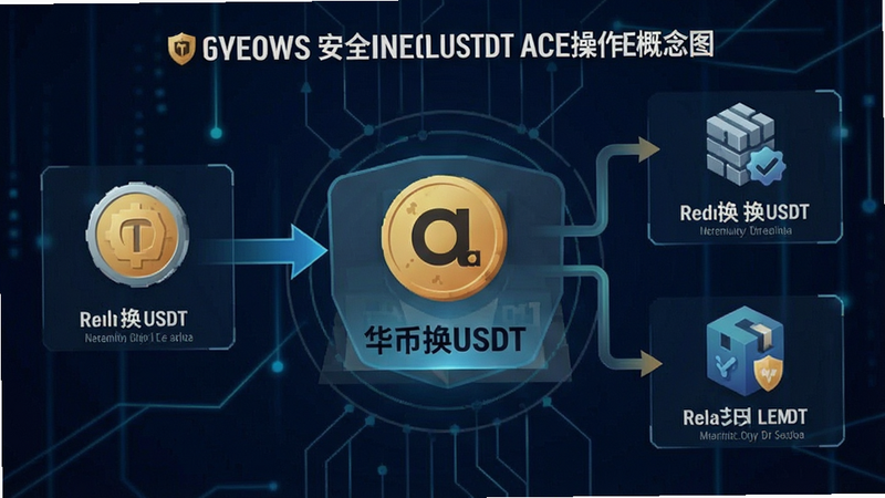 币a换USDT安全操作概念图