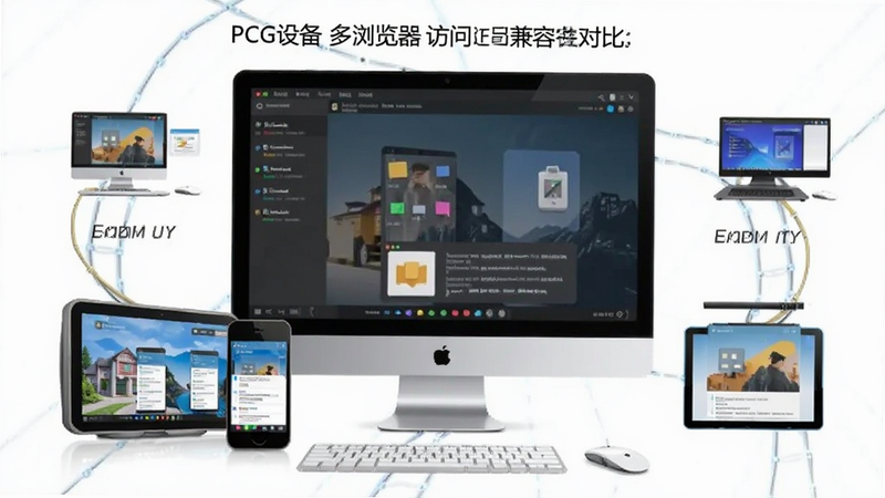 多设备多浏览器访问兼容性对比图