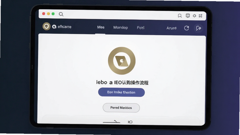 币a IEO认购操作流程界面预览图