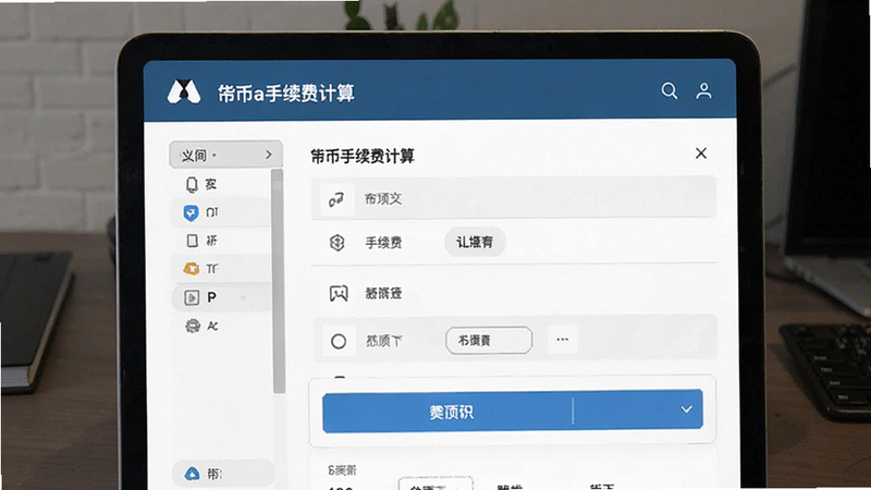 币a手续费计算界面预览图