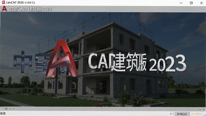 中望CAD建筑版2023安装界面预览图