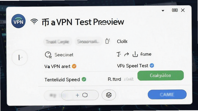 币a VPN速度测试结果截图预览图