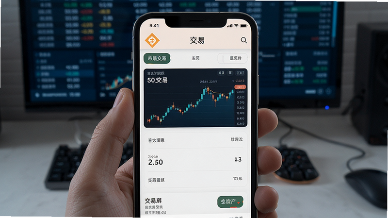 币安App首页交易界面预览图