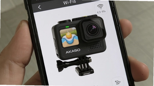 �ֻ�����AKASO�˶����Wi-Fi�Ľ����ͼ