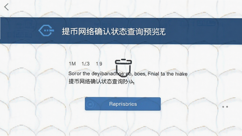提币网络确认状态查询预览图