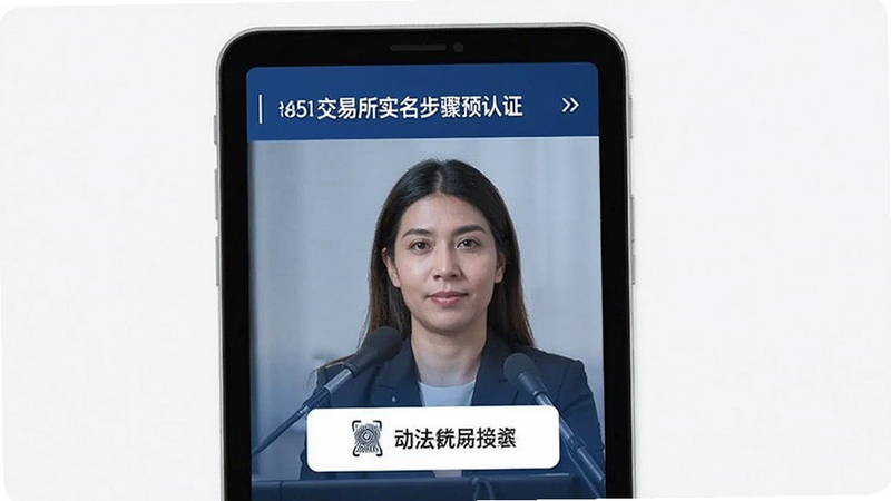 b安交易所实名认证人脸识别步骤预览图