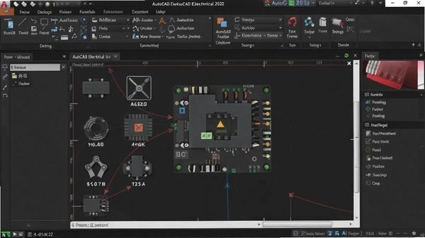 AutoCAD Electrical 2022�����ƽ���ͼ
