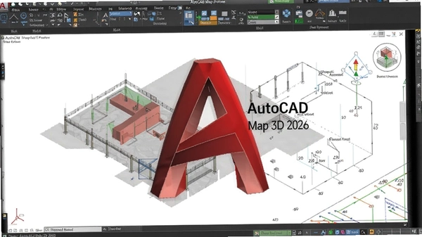 AutoCAD Map 3D 2026�����ƽ���ͼ