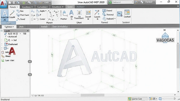 AutoCAD MEP 2020�ƽ����İ��ͼ