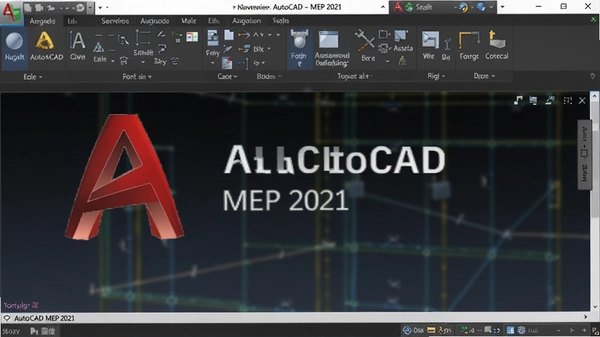 AutoCAD MEP 2021���Ŀɼ����(���ƽ�̳�)��ͼ