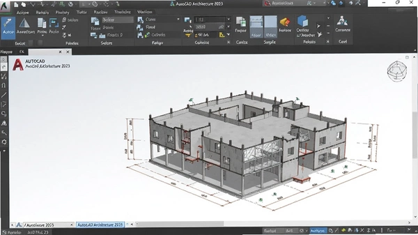 AutoCAD Architecture 2023���ļ�����ͼ