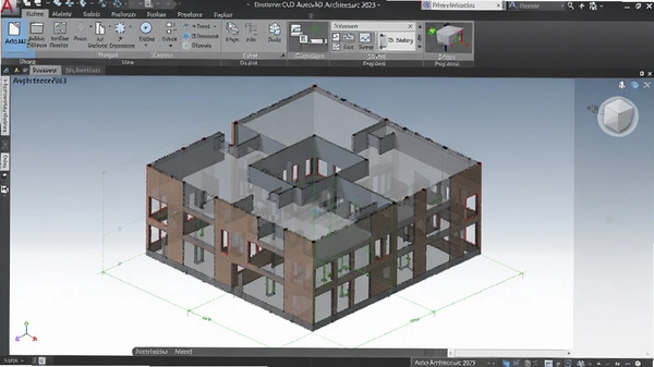 AutoCAD Architecture 2023���ļ�����ͼ