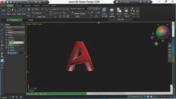 AutoCAD Raster Design 2026�ƽ���ͼ