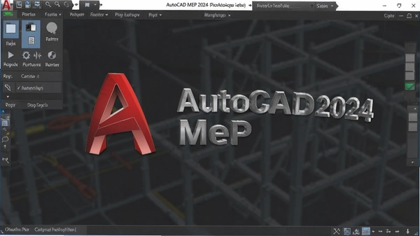 AutoCAD MEP 2024���ļ�����ͼ