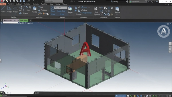 AutoCAD MEP 2024���ļ�����ͼ