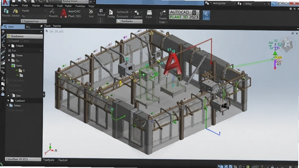 AutoCAD Plant 3D 2023���ļ�����ͼ