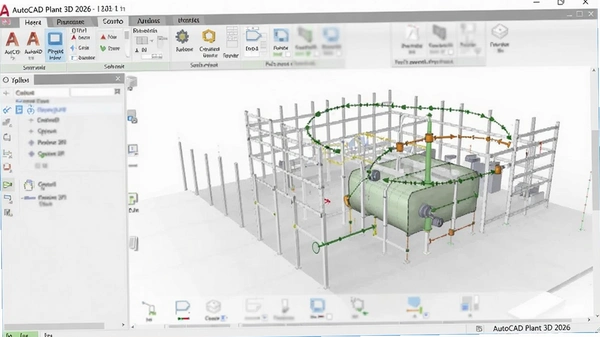 AutoCAD Plant 3D 2026�����ƽ���ͼ