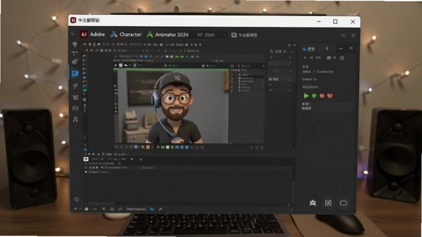 Adobe Character Animator2024�����ƽ���ͼ