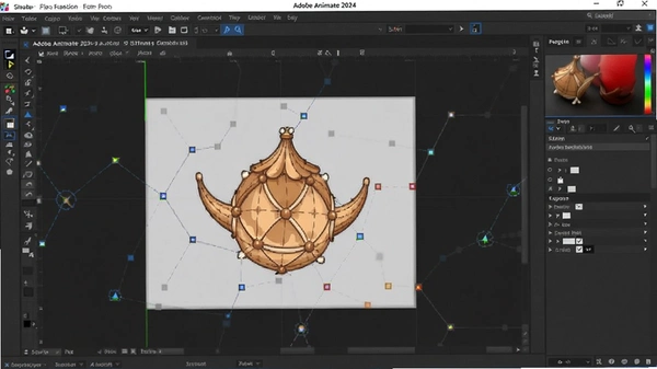 Adobe Animate 2024���ļ�����ͼ