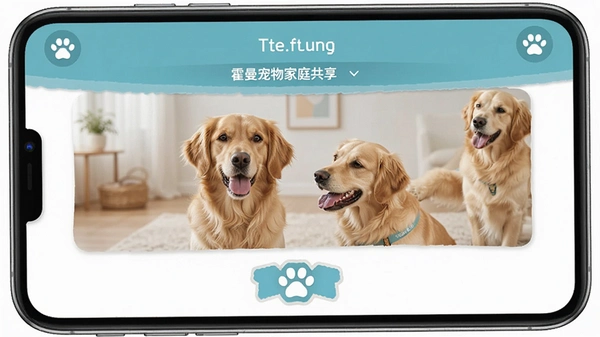 霍曼宠物家庭共享功能界面截图