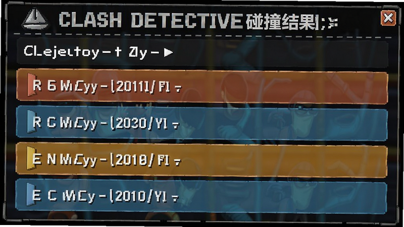 Clash Detective��ײ����б�