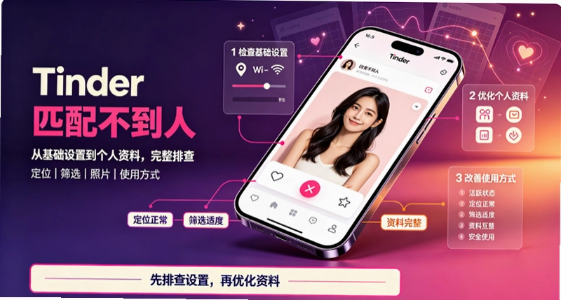 Tinderƥ�䲻������ô���£��˺��Ż�����ָ�Ͻ�ͼ