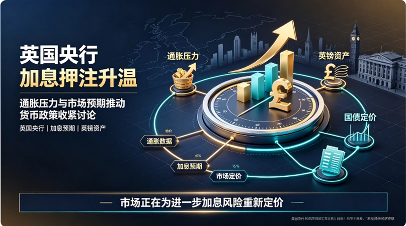 英国央行加息押注升温:英镑要走强,美元要承压,加密市场怎么走截图 英国央行加息押注升温:英镑要走强,美元要承压,加密市场怎么走截图