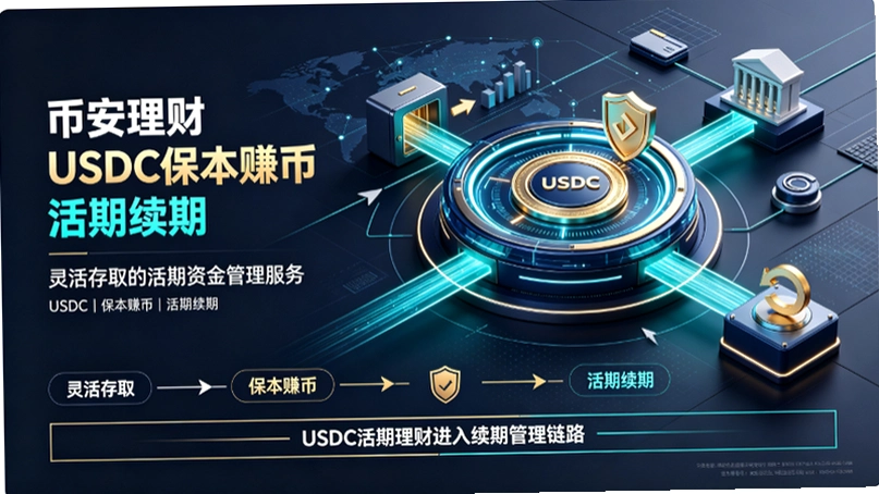 币安理财USDC保本赚币活期续期:4.5年化和USDT 7怎么选截图 币安理财USDC保本赚币活期续期:4.5年化和USDT 7怎么选截图
