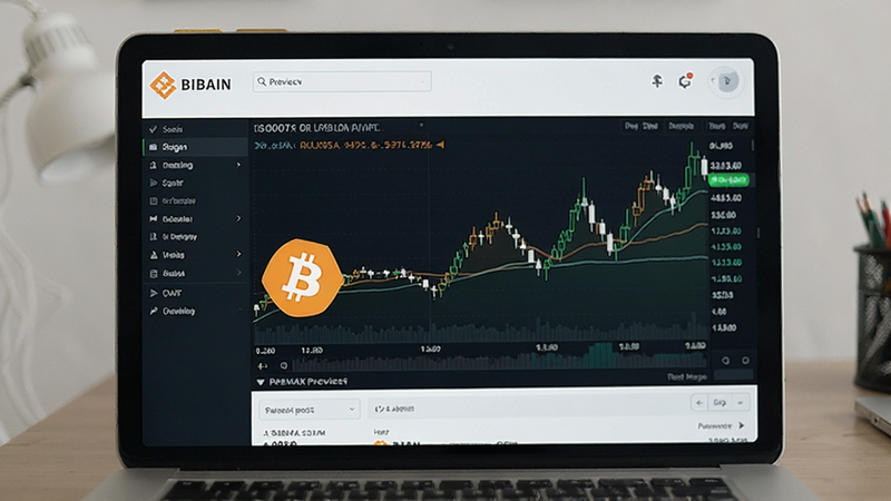 币安比特币交易界面预览图