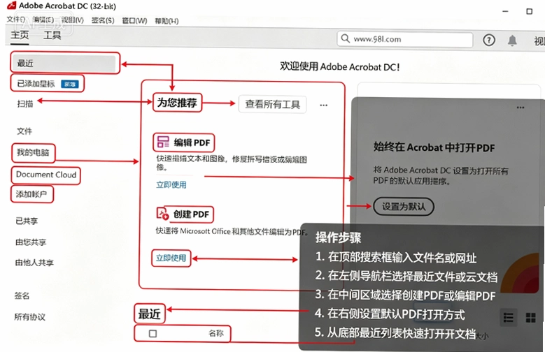 Adobe Acrobat Pro DC 2021�����ƽ���ͼ